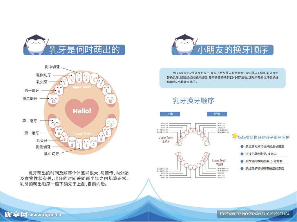 健康科普宣传折页