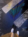 玻璃栈道脚下第一视角
