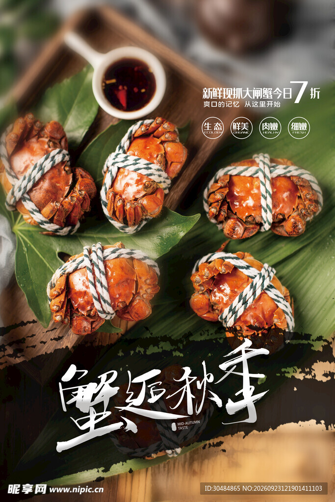 秋季大闸蟹