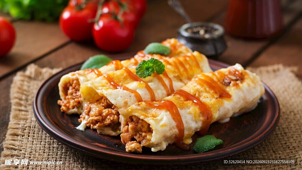 肉酱卷