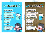 喝水时间表
