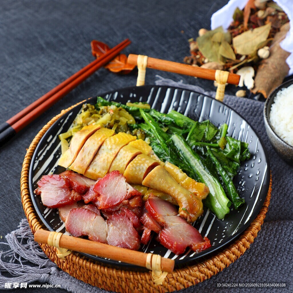 烧腊双拼套餐