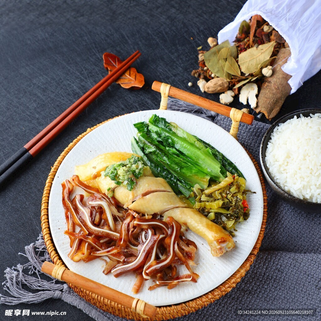 中式养生家常简餐