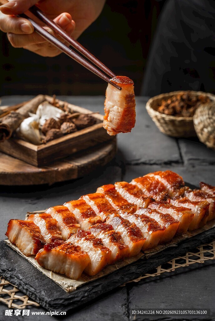香烤脆皮五花肉
