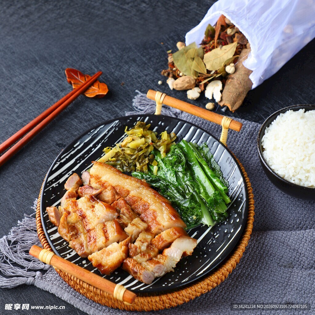 美味猪排饭套餐