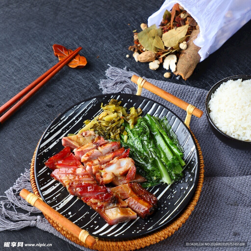 广式烧腊饭套餐