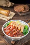 广式腊味双拼饭