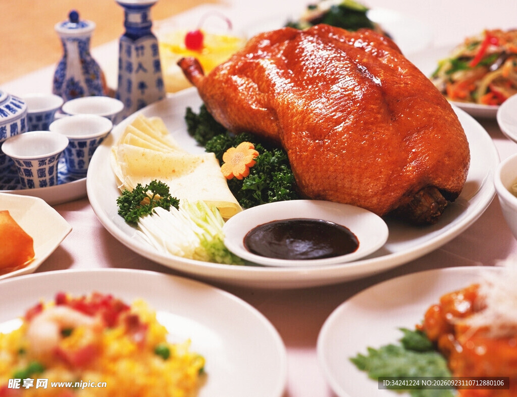 北京烤鸭特色美食