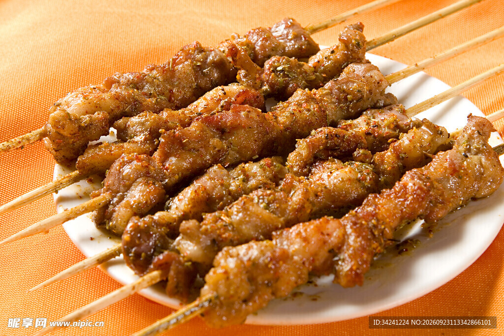 鲜香烤羊肉串