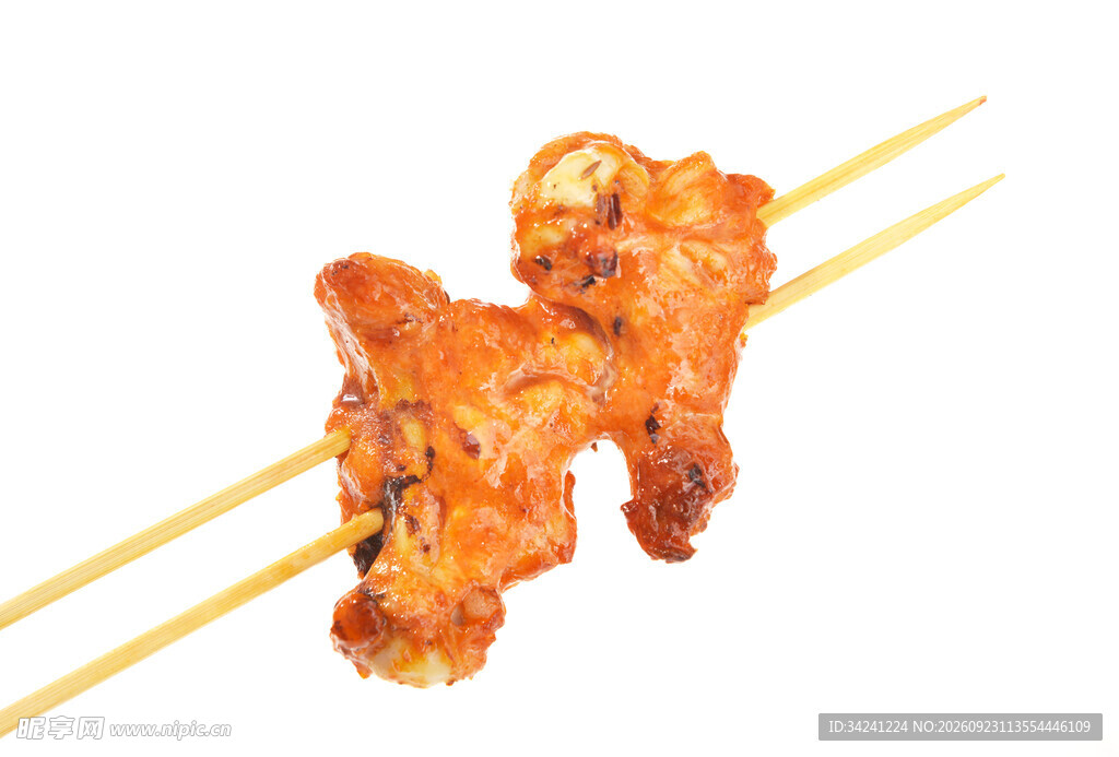 特色油炸肉串