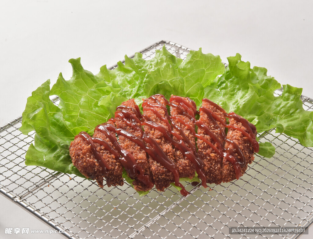 酱香烤肉配生菜