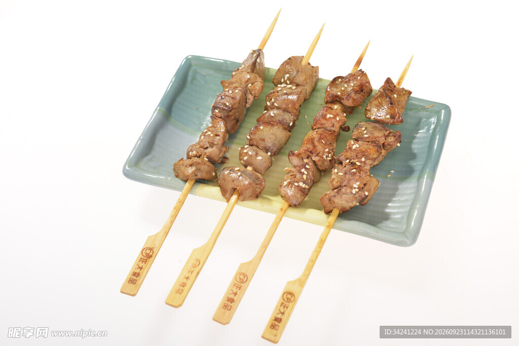 盘装风味烤串