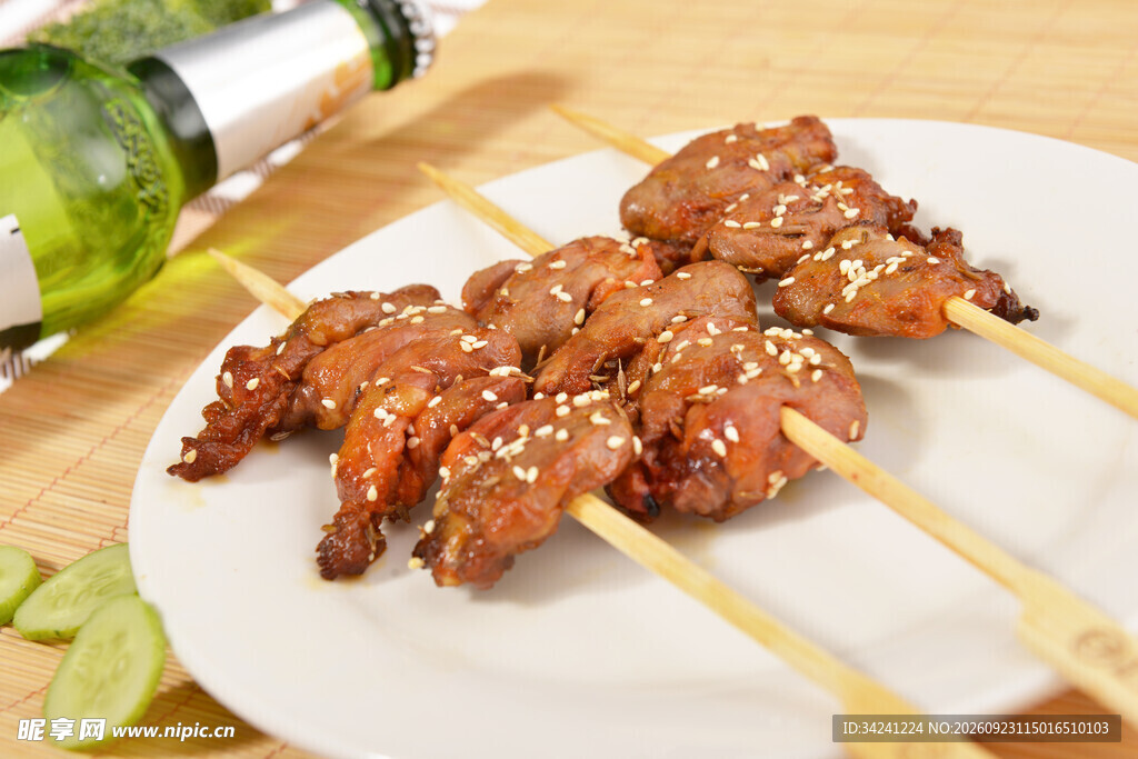 香烤鸡翅串