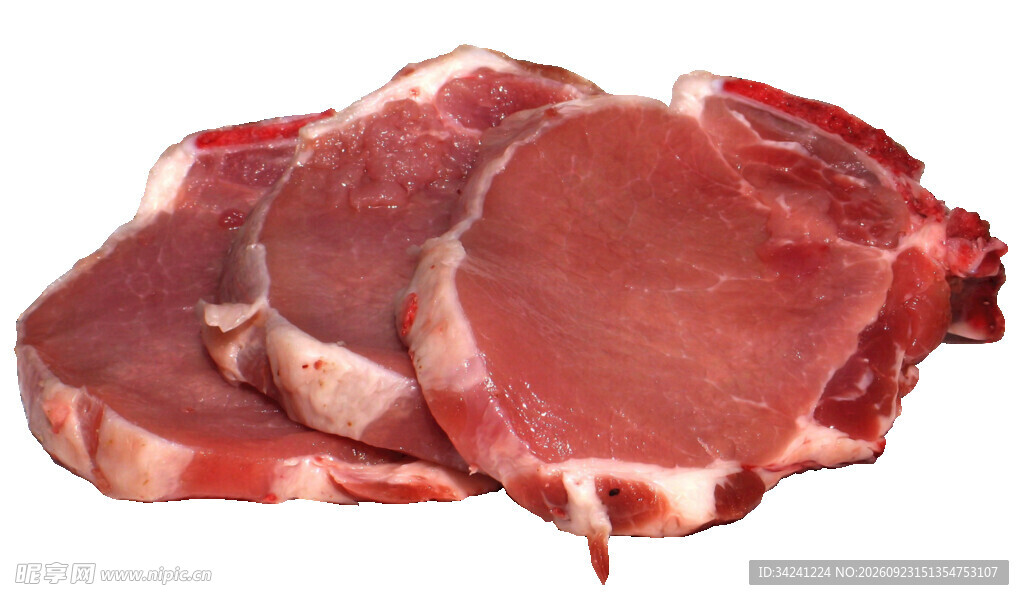 生鲜原切鲜肉片