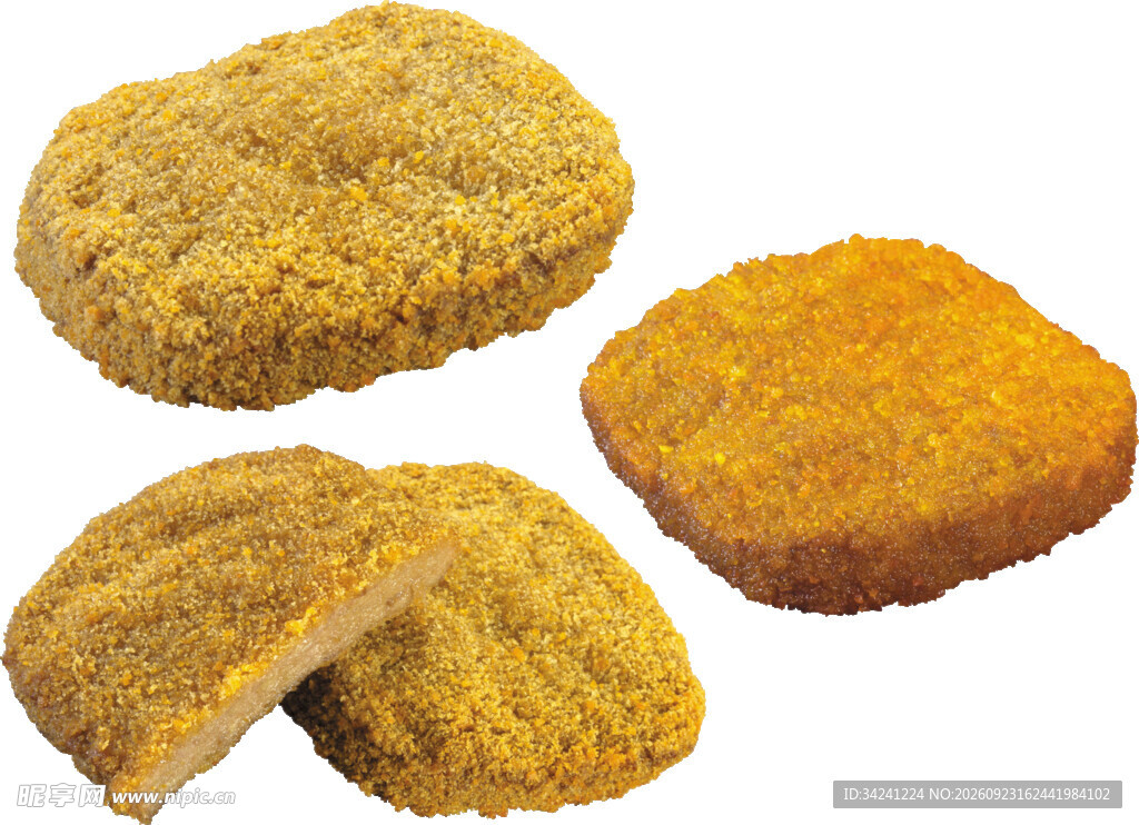 香酥炸肉饼