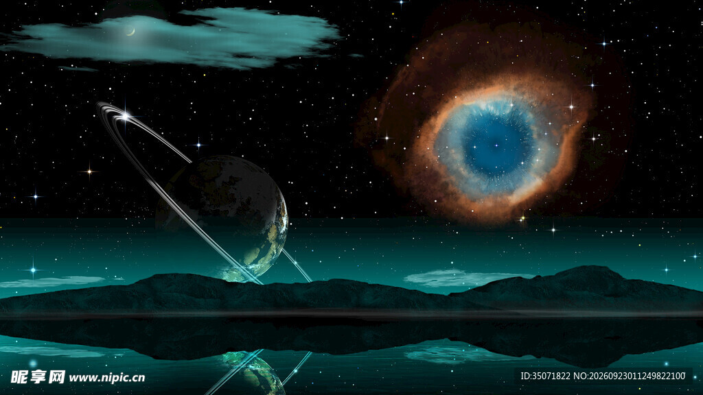 梦幻宇宙星空奇景
