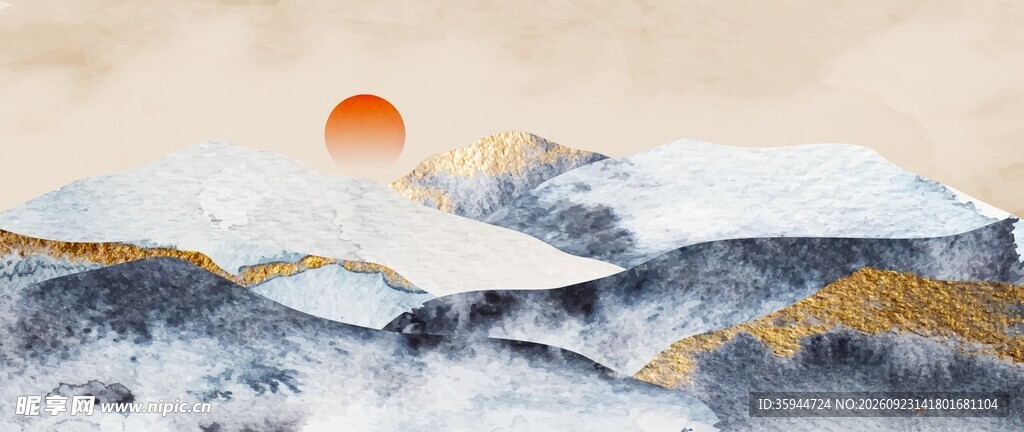 山水装饰画