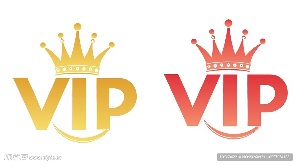 VIP 皇冠标识