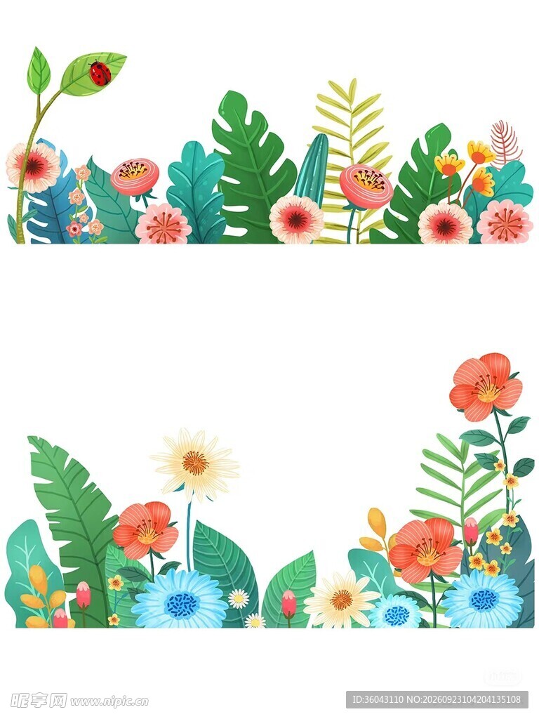 矢量花卉图