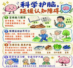 科学护脑 认知障碍 科普 海报