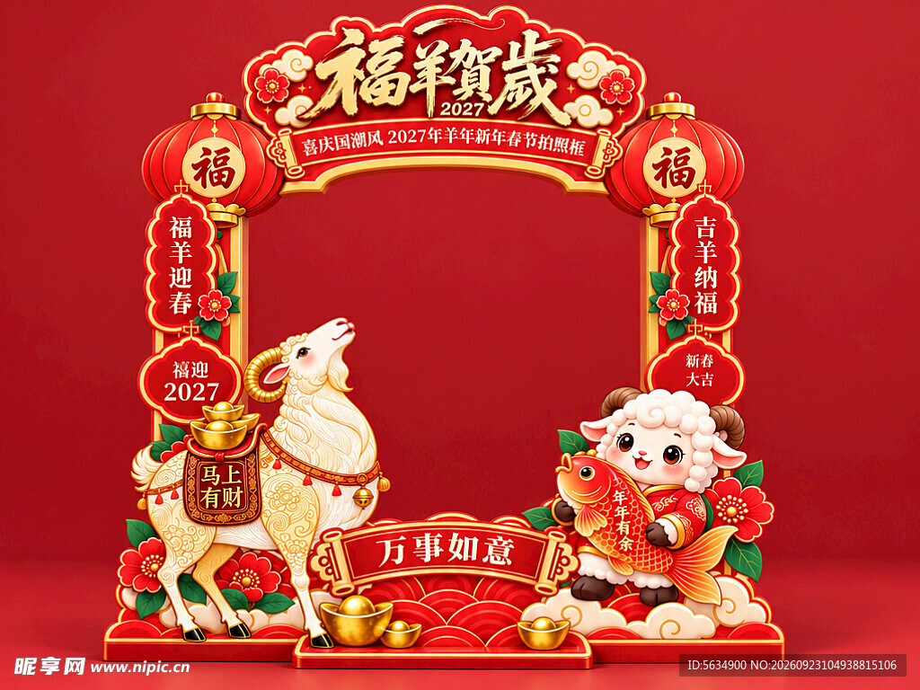 羊年美陈