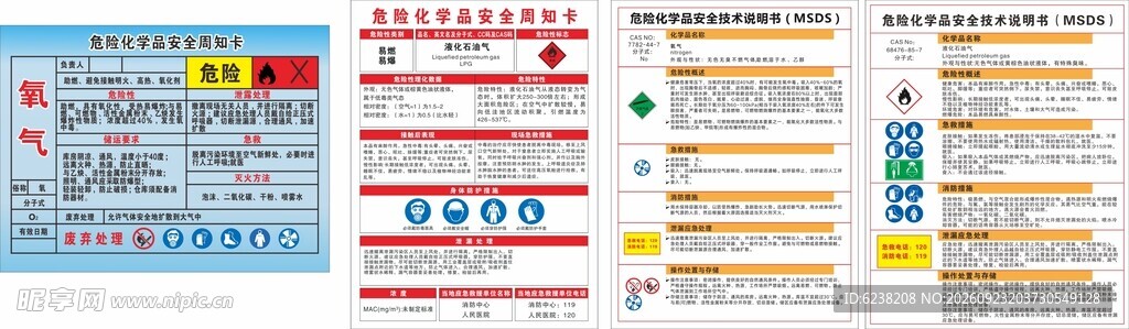 煤气安全周知卡