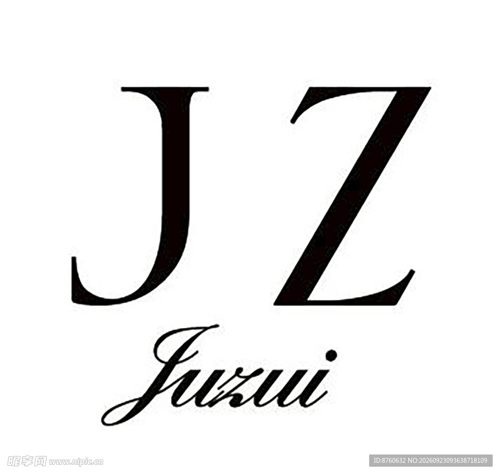 JZ玖姿字母品牌logo设计