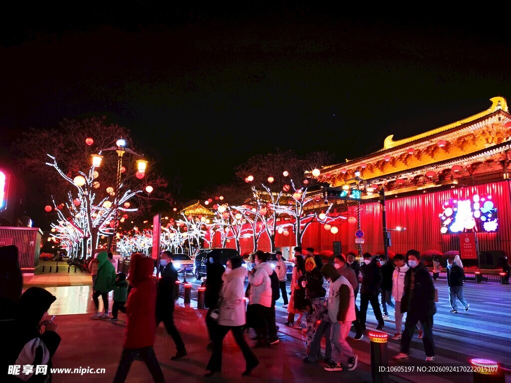西安夜景