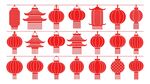 红色灯笼套装
