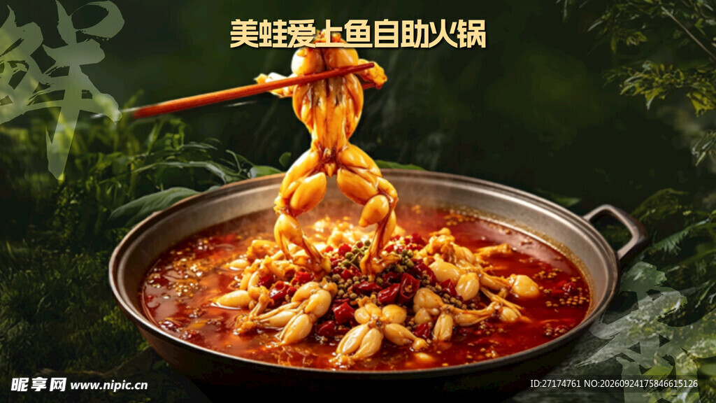 美蛙鱼套餐图