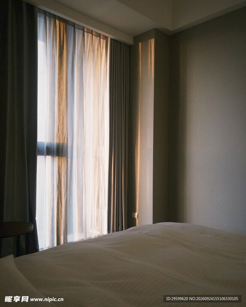 简约空房间室内场景