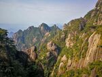连绵青山自然风光