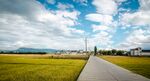 郊野田园公路风光