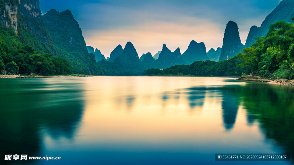 桂林漓江山水风光