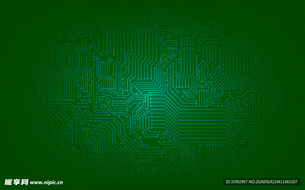 绿色故障风特效背景