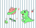 可爱  恐龙
