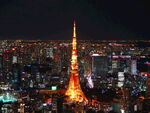 东京塔城市夜景