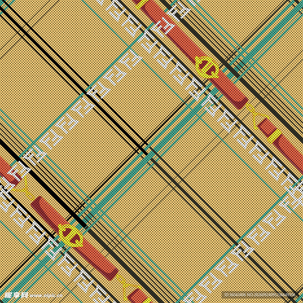 PCB电路板布线图