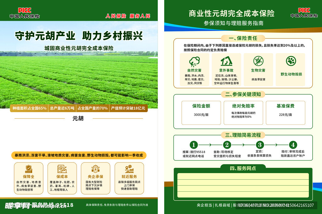 元胡保险DM