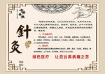 中医针灸科普宣传海报
