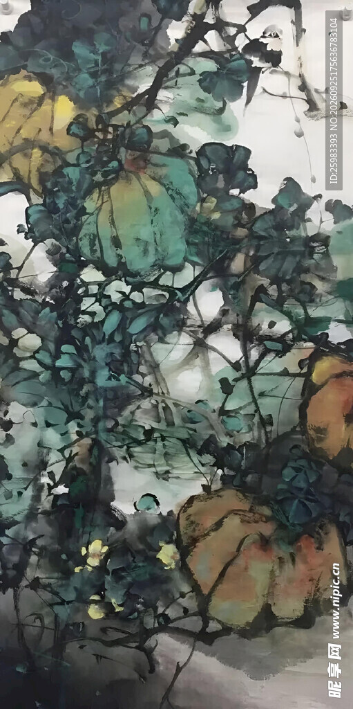 抽象水墨画