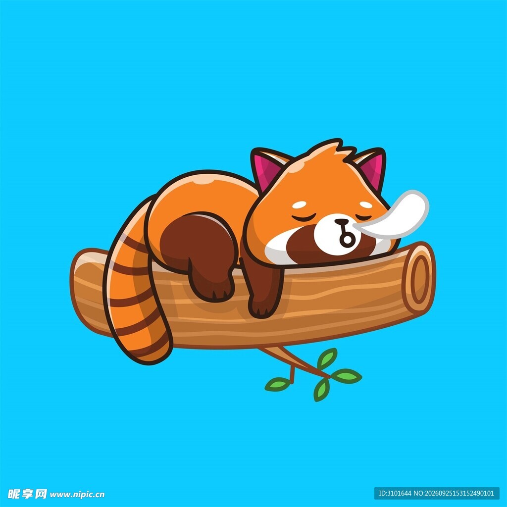 小熊猫卡通