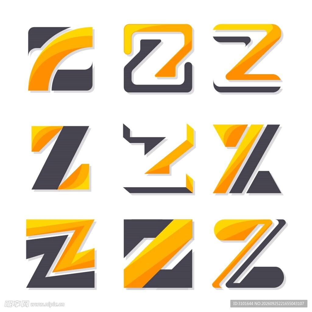 Z字母标志设计