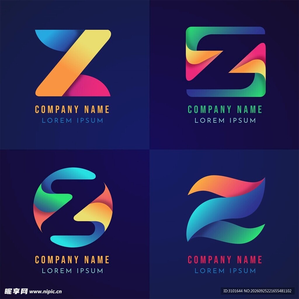 Z字母标志设计