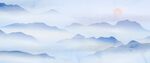 水墨山水背景