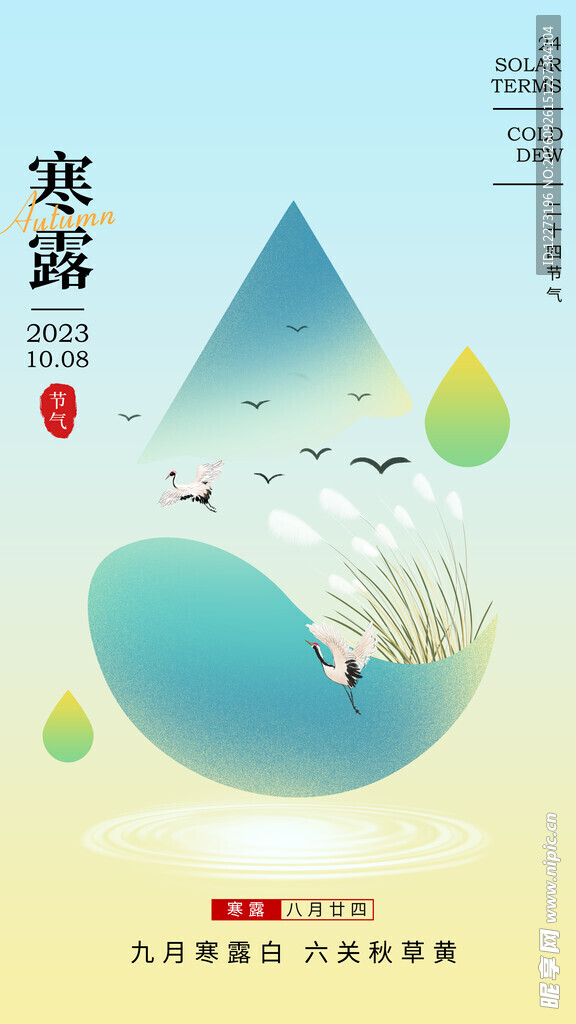 寒露海报