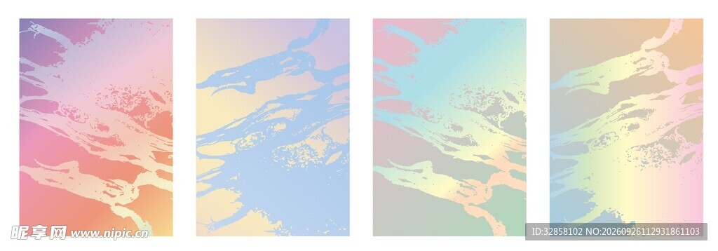渐变流体背景