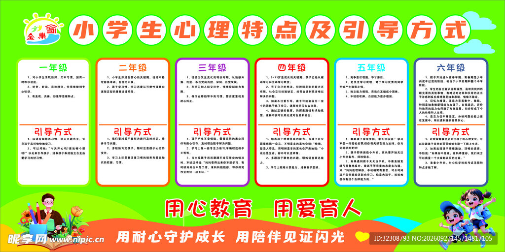 小学生心理特点及引导方式
