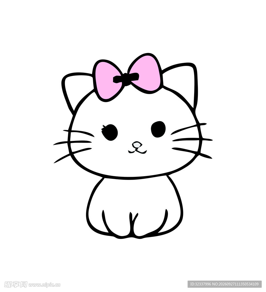卡通小猫