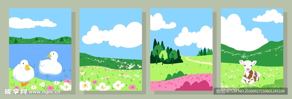田园风景套图